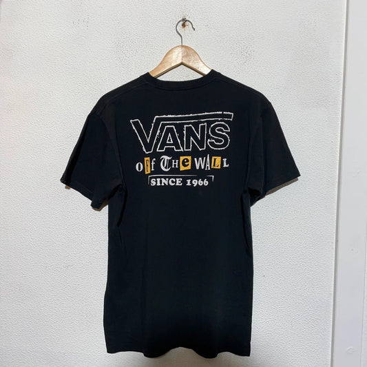 Black Vans Graphic T Shirt - Medium