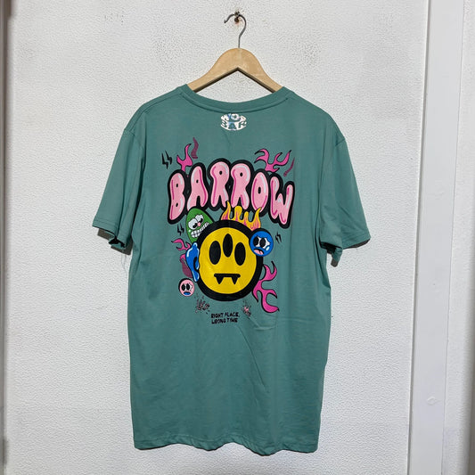 Mint Green Barrow Graphic T Shirt - 3XL