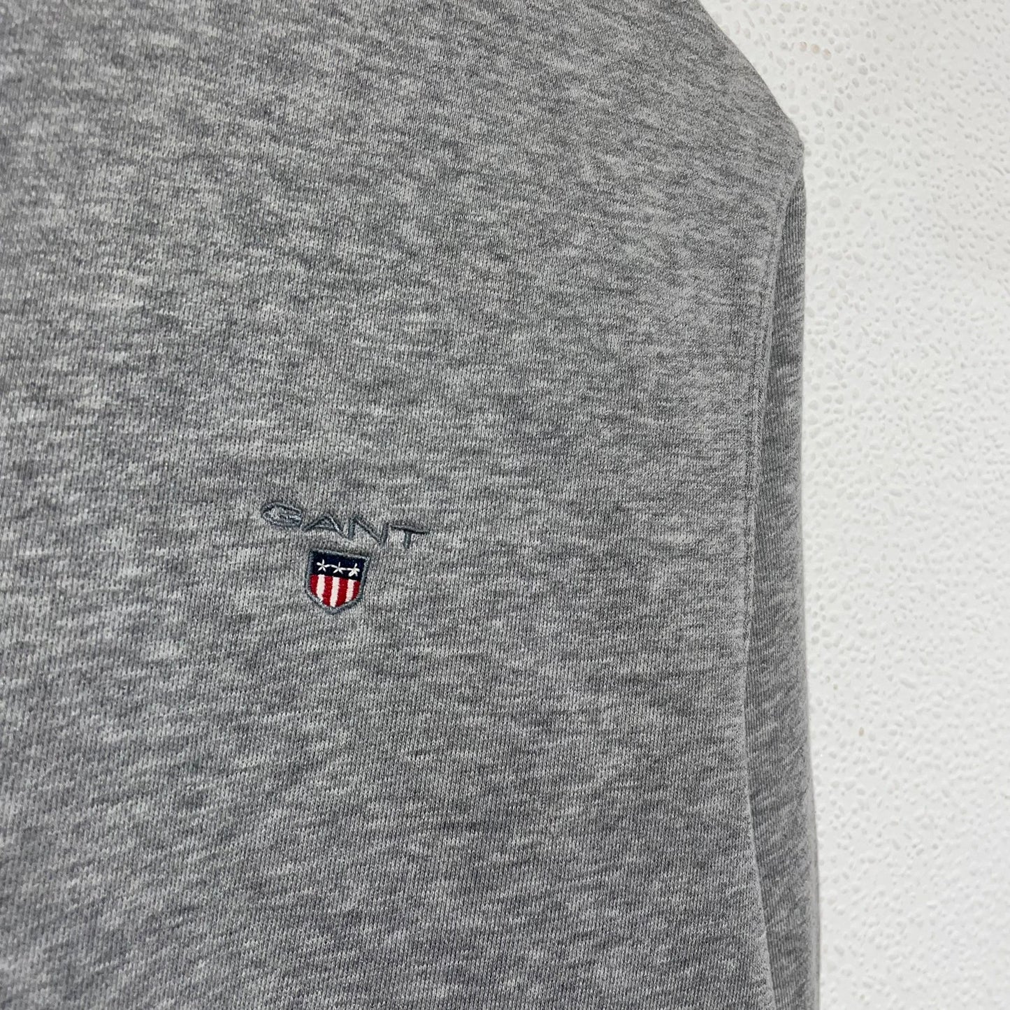 Grey Gant Sweatshirt Plain - Medium