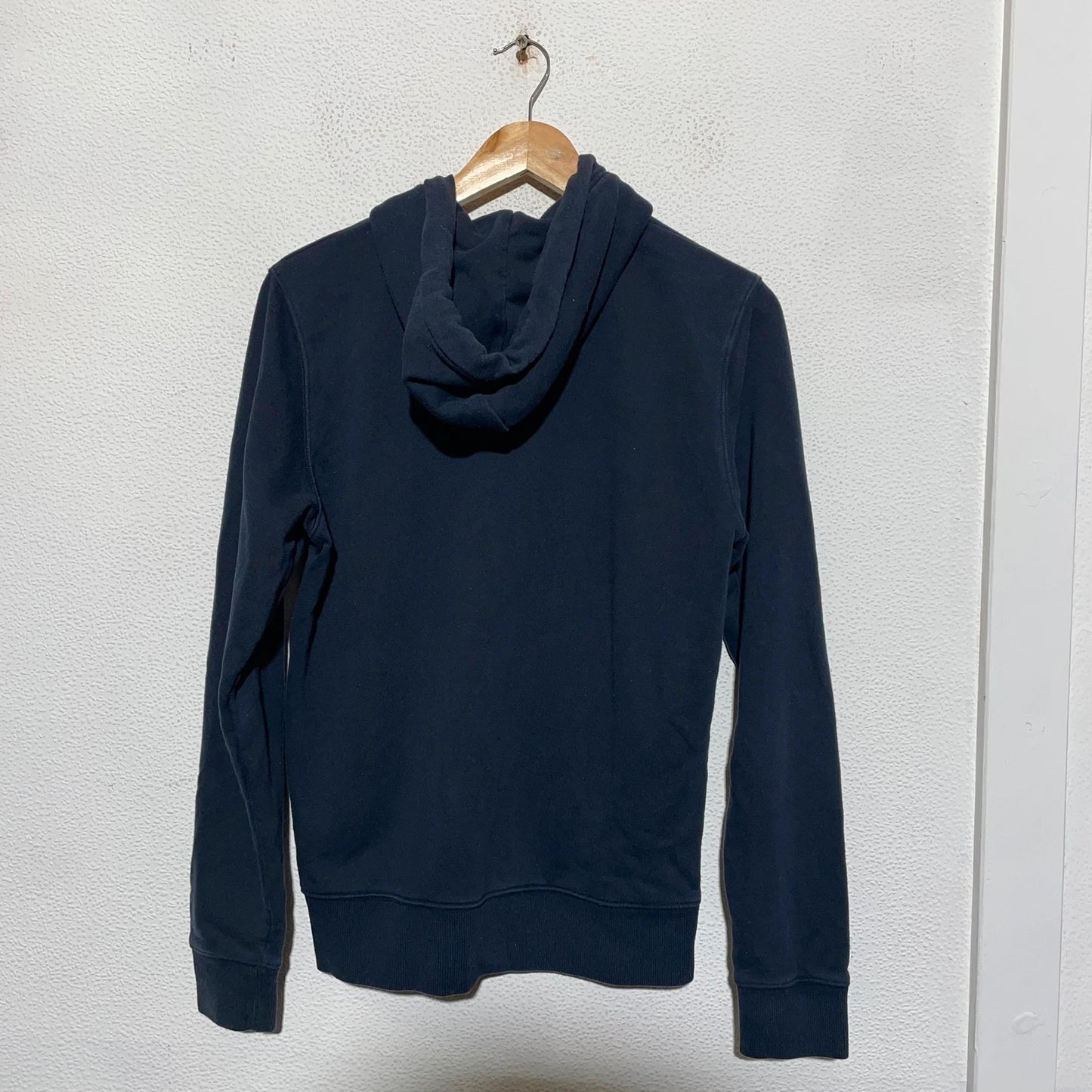 Navy Gant Full Zip Hoodie - Medium