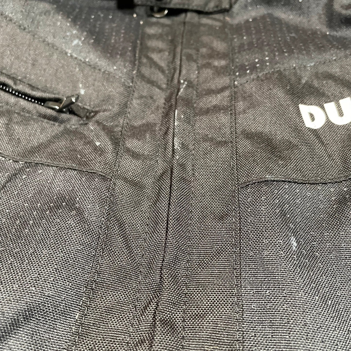 Black & Red Ducati Biker Jacket - Medium
