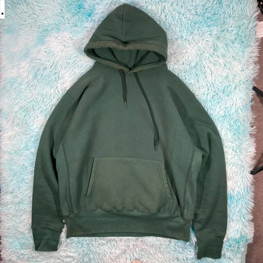Vintage Green Camber Heavyweight Hoodie Blank - Large