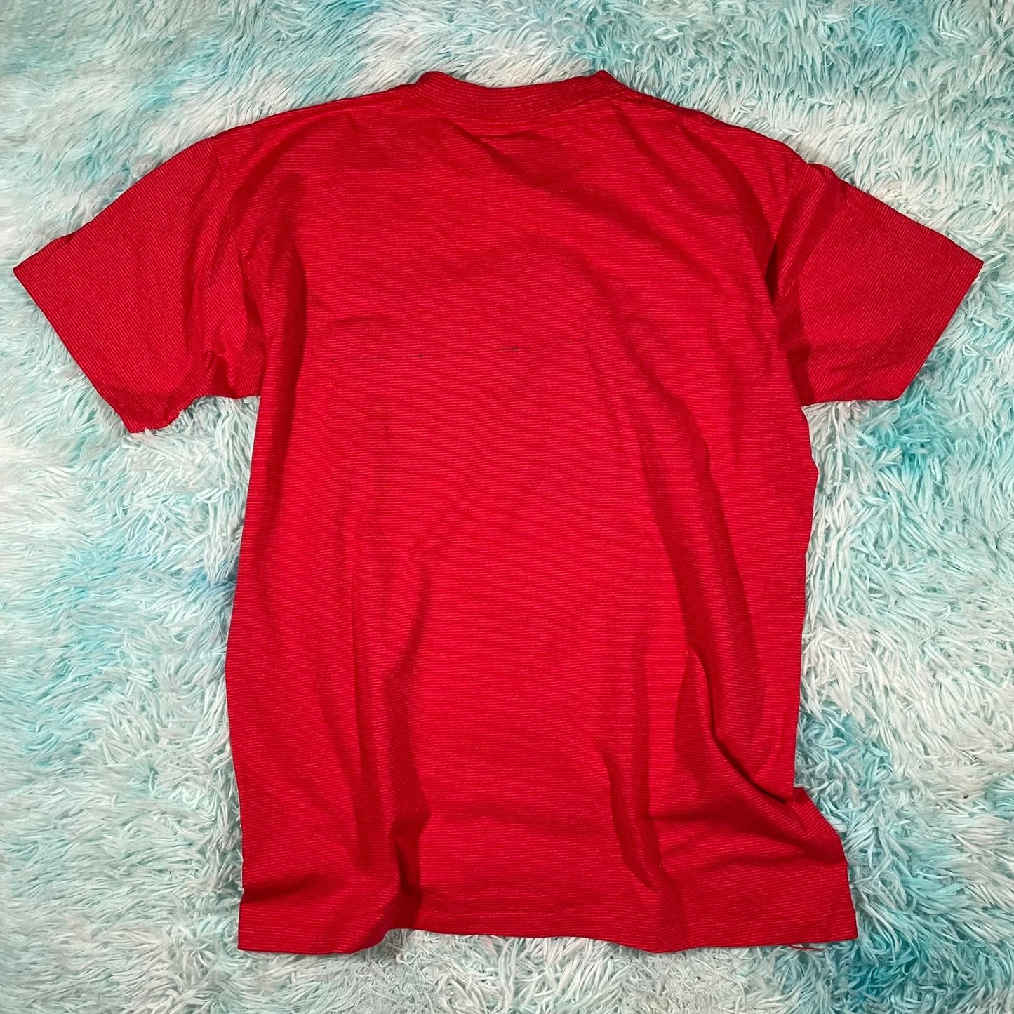 Vintage 90s Red Graphic T Shirt - Large