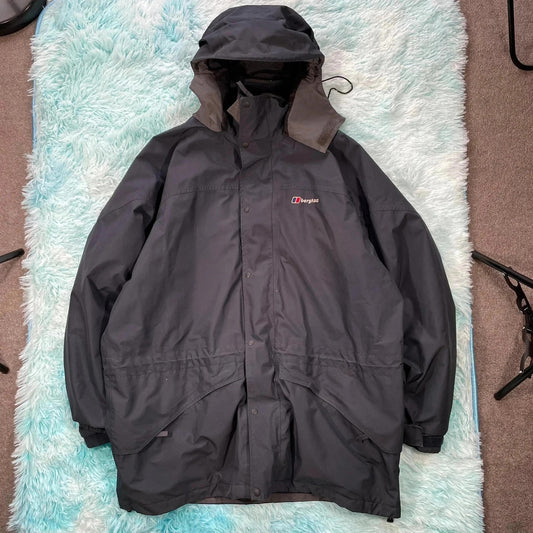 Navy Berghaus 3-in-1 Gore-tex Coat Jacket - XXL