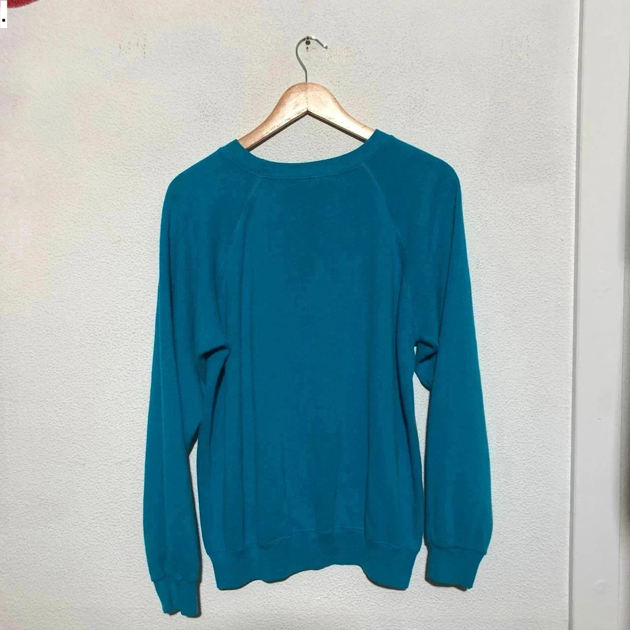 Vintage 90s Blue Alaska Toucan Graphic Print Sweatshirt - Large