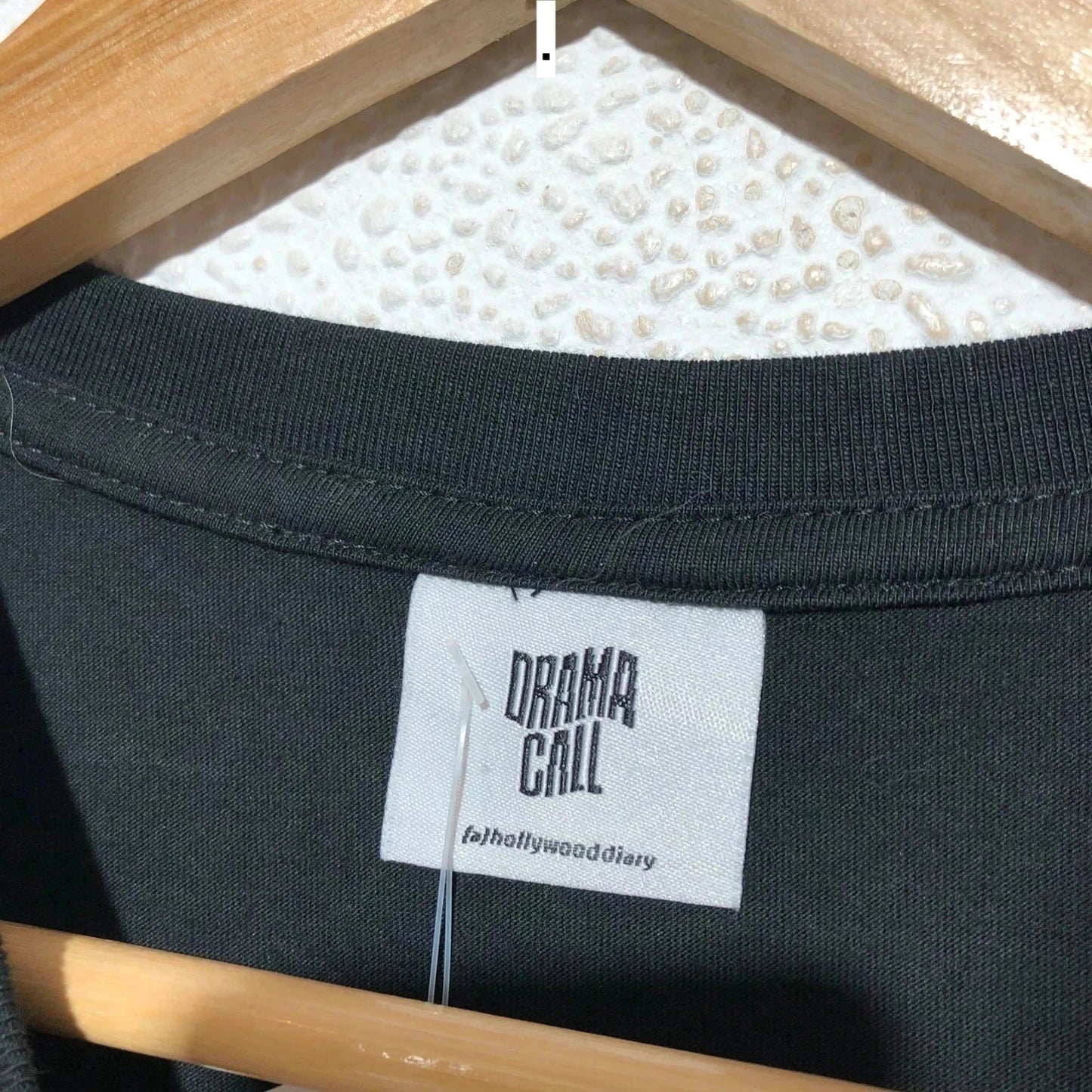 Black Drama Call Graphic T Shirt - Large
