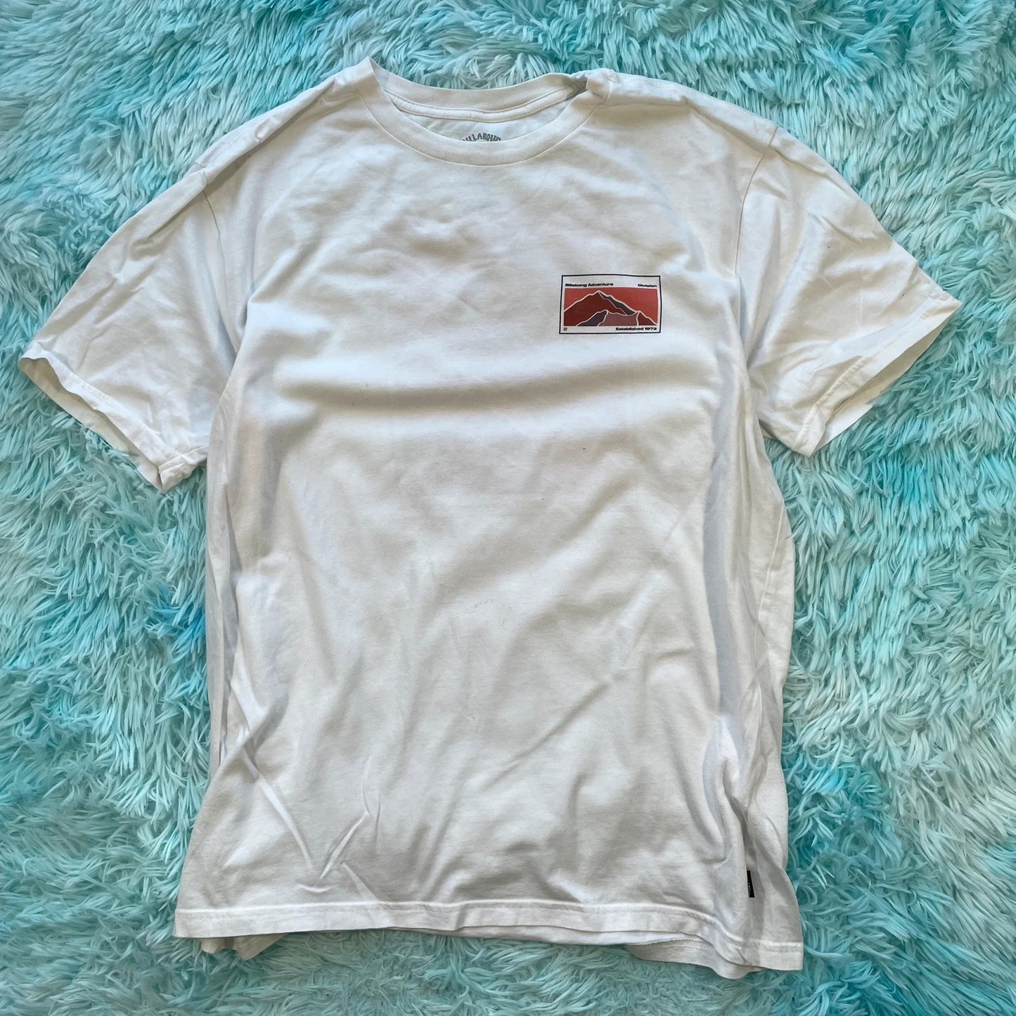 White Billabong Graphic T Shirt - XL