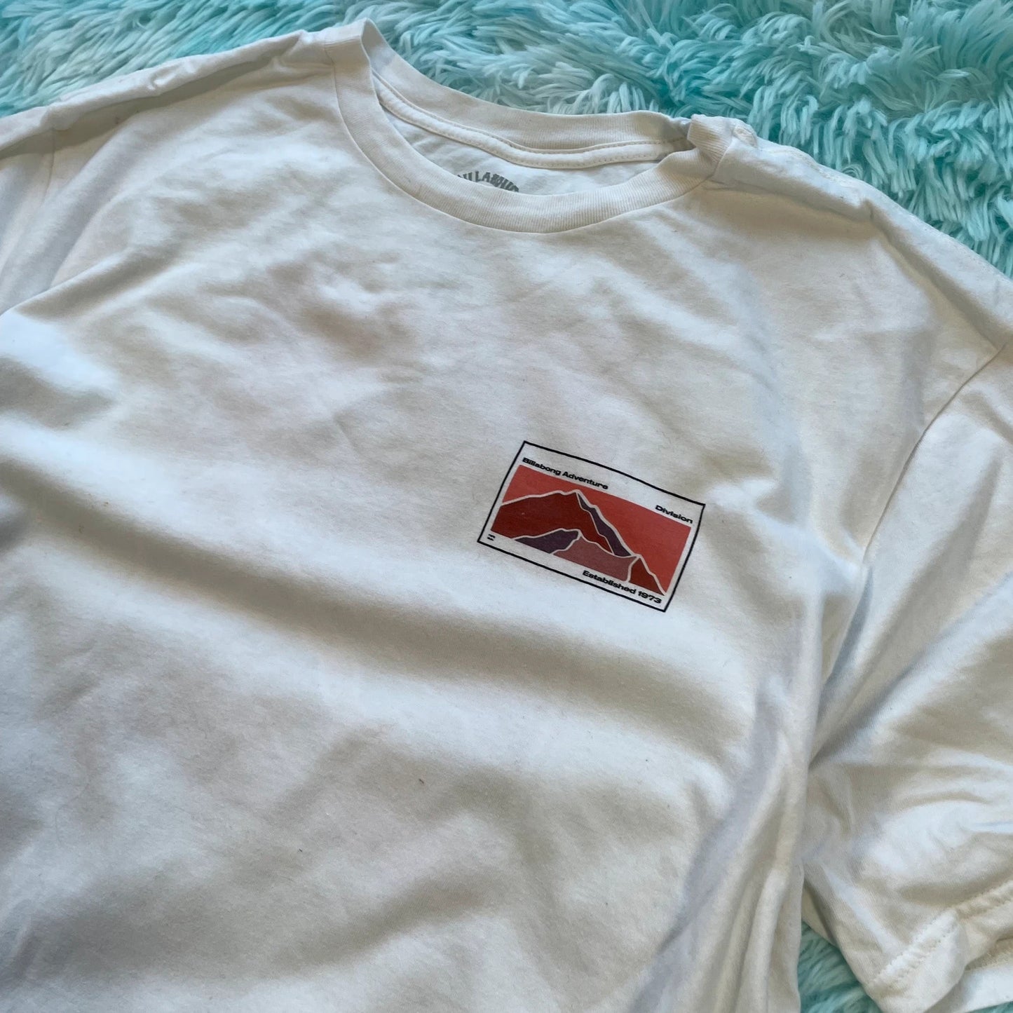 White Billabong Graphic T Shirt - XL
