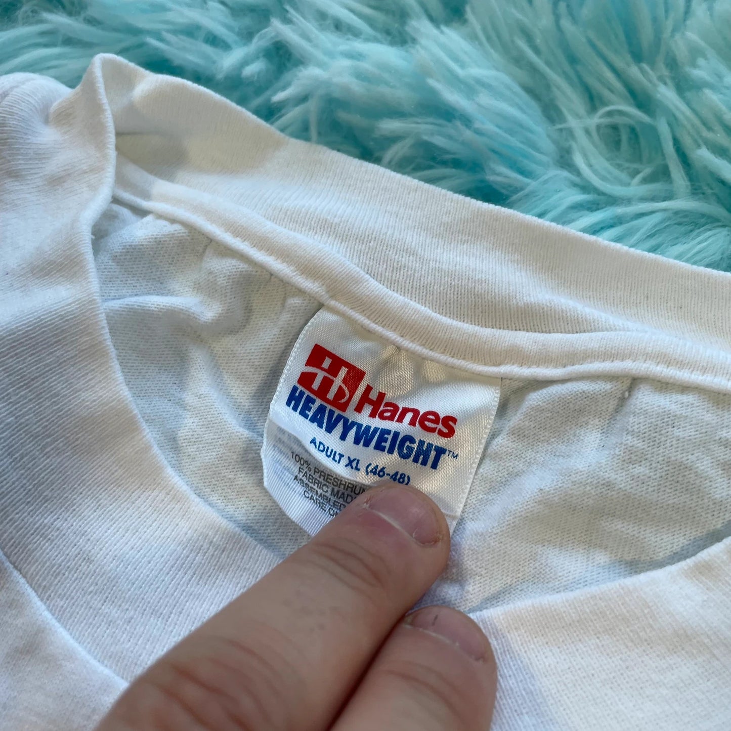 Vintage 90s White Canadian Radio Graphic T Shirt - XL