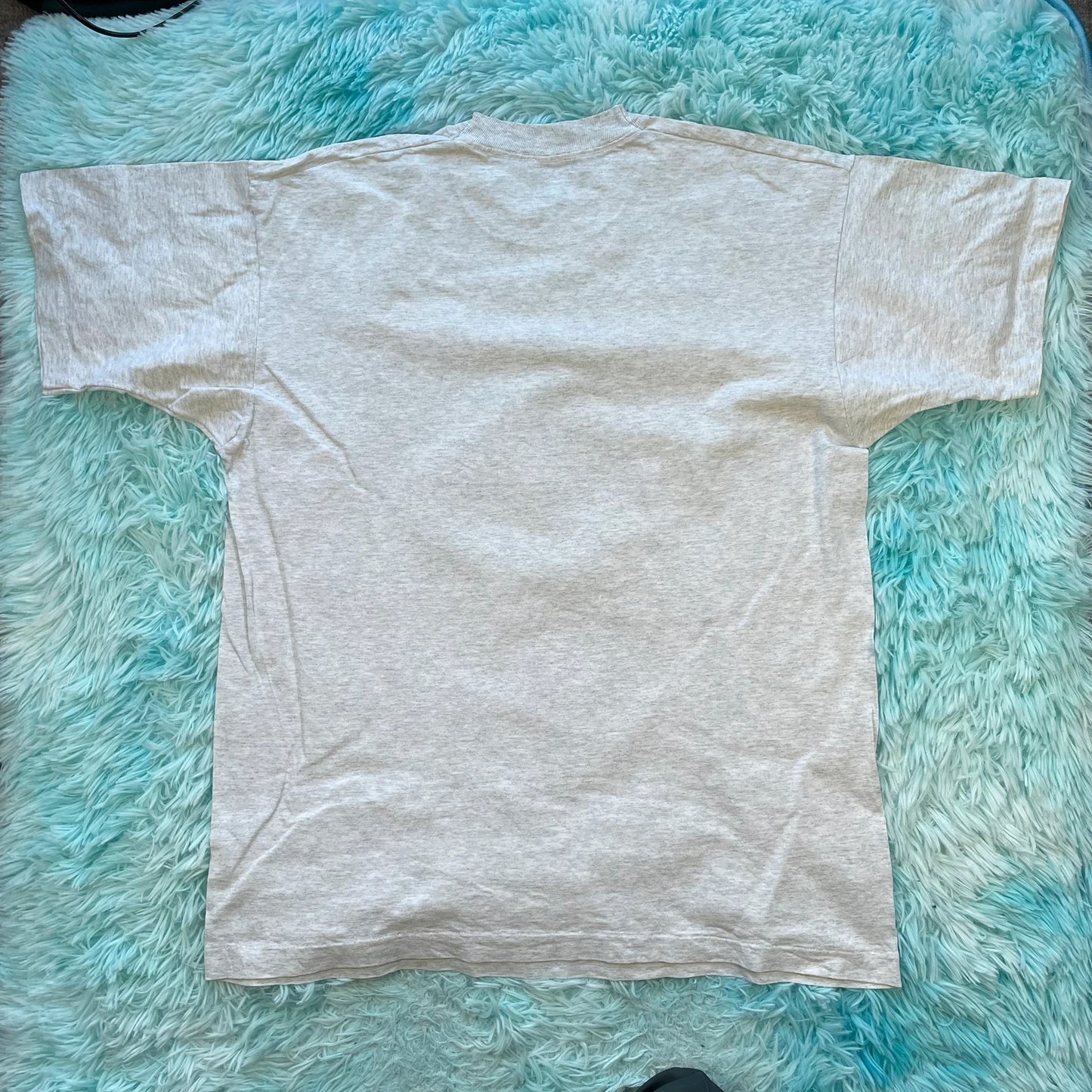 Vintage 90s Grey Bodybuilding Graphic T Shirt - XL