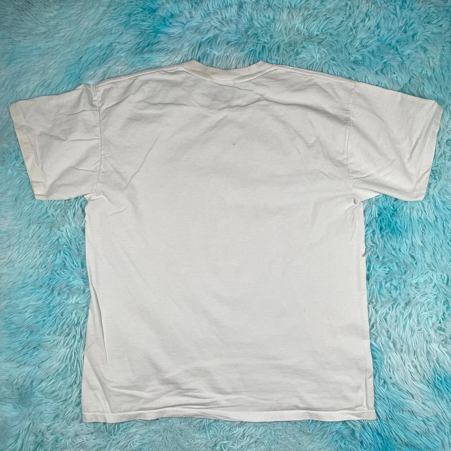Vintage 90s White Ragdoll Graphic T Shirt - XL