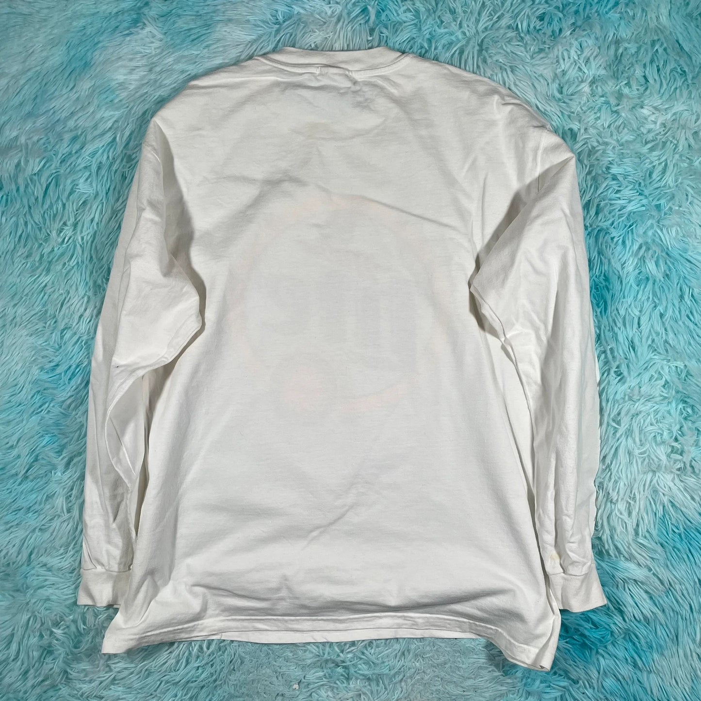 Vintage 90s White Miller Lite Beer Graphic T Shirt Long Sleeve - XL