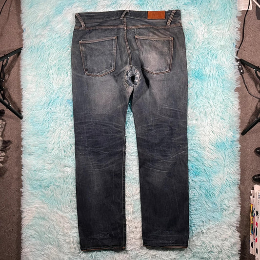 Blue Acne Studios Jeans Straight Leg - 36W 34L