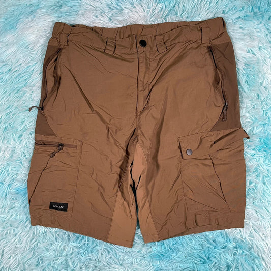 Brown Forclaz Hiking Shorts Decathlon - XL