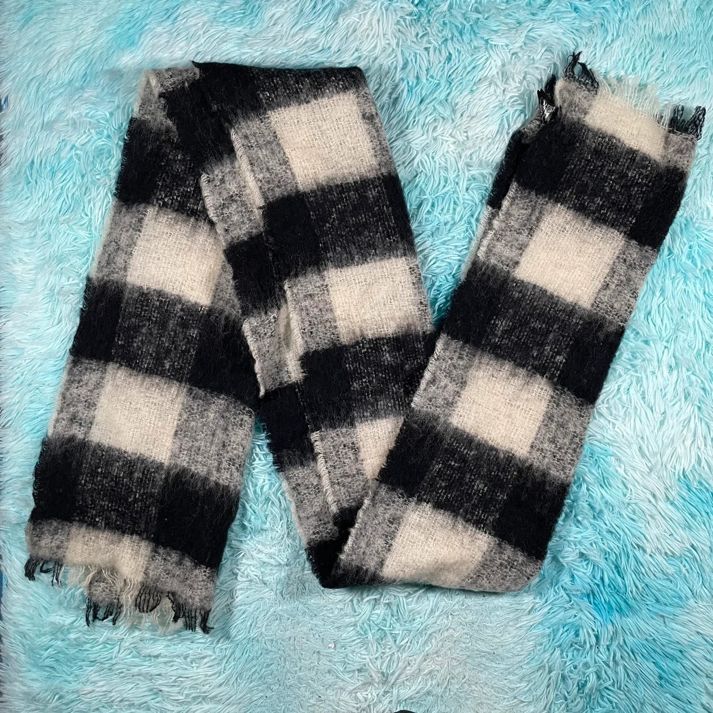 Black & White Maison Scotch & Soda Scarf