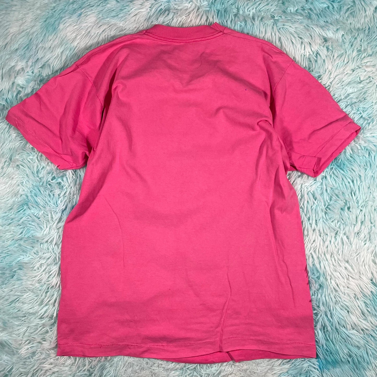 Vintage 90s Pink St Armands Key Florida Floral Graphic T Shirt - XL