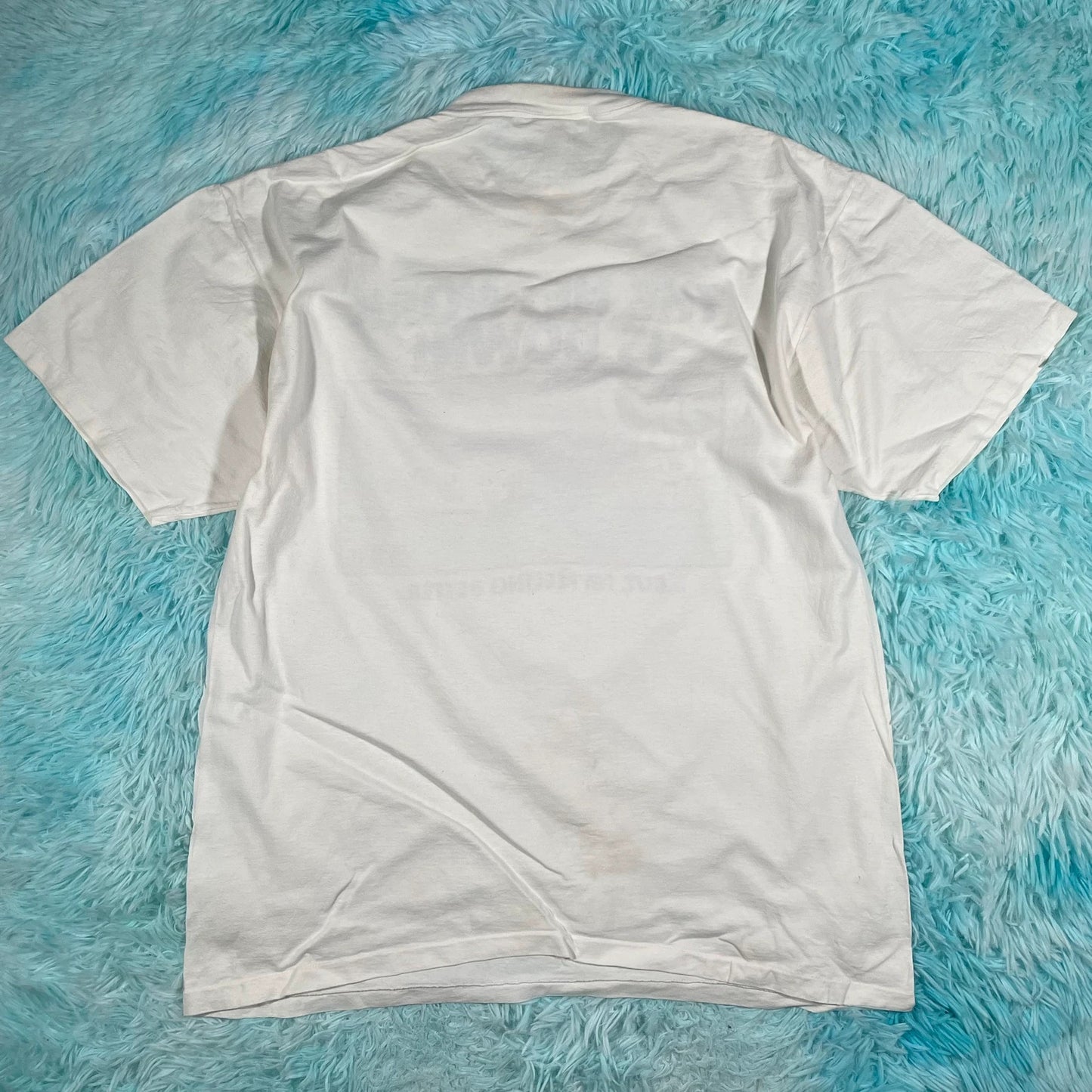Vintage 90s White Dilbert Comic Graphic T Shirt - XL