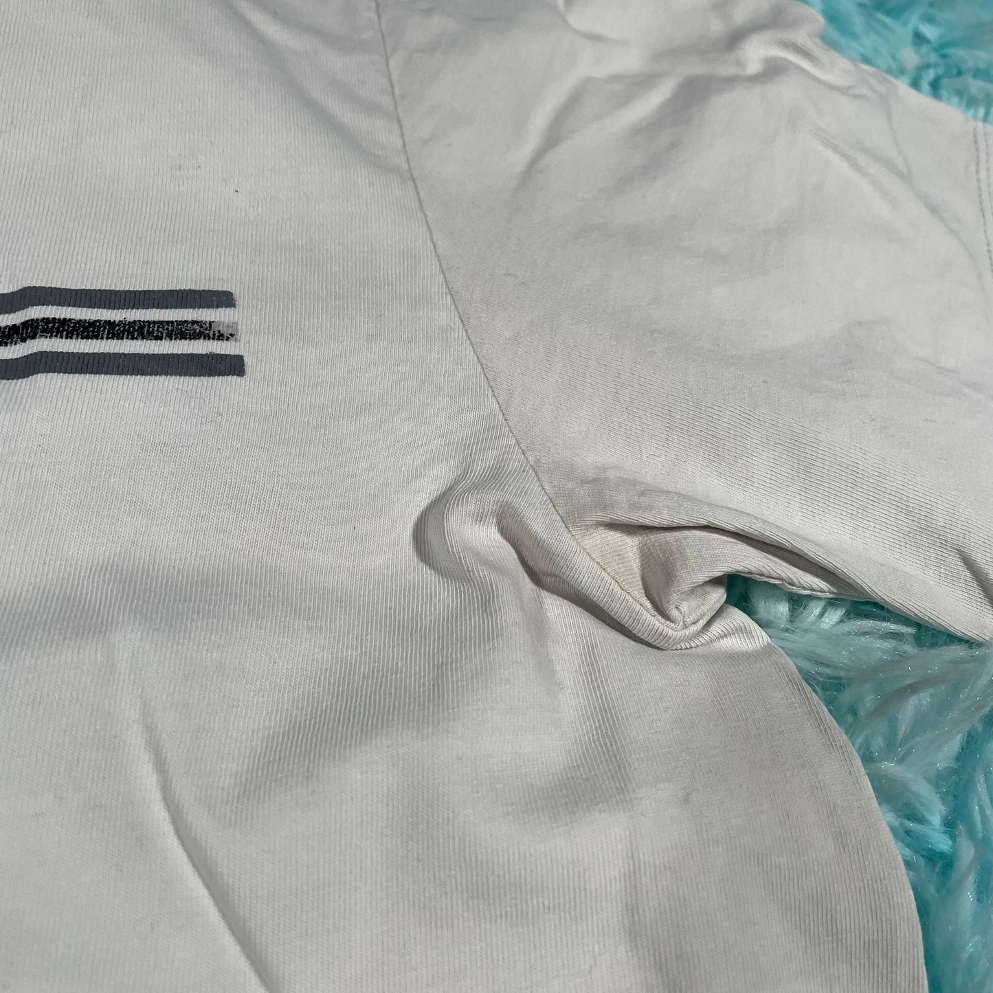 Vintage 90s White Adidas T Shirt - Large