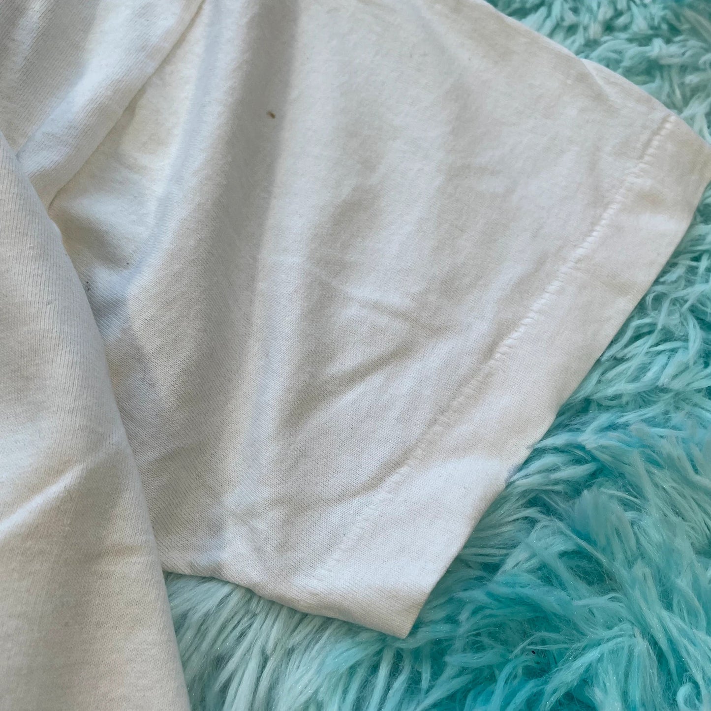 Vintage 90s White Jesus Christian Graphic T Shirt - XL