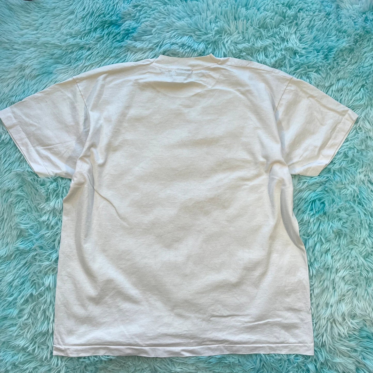 Vintage 90s White Jesus Christian Graphic T Shirt - XL