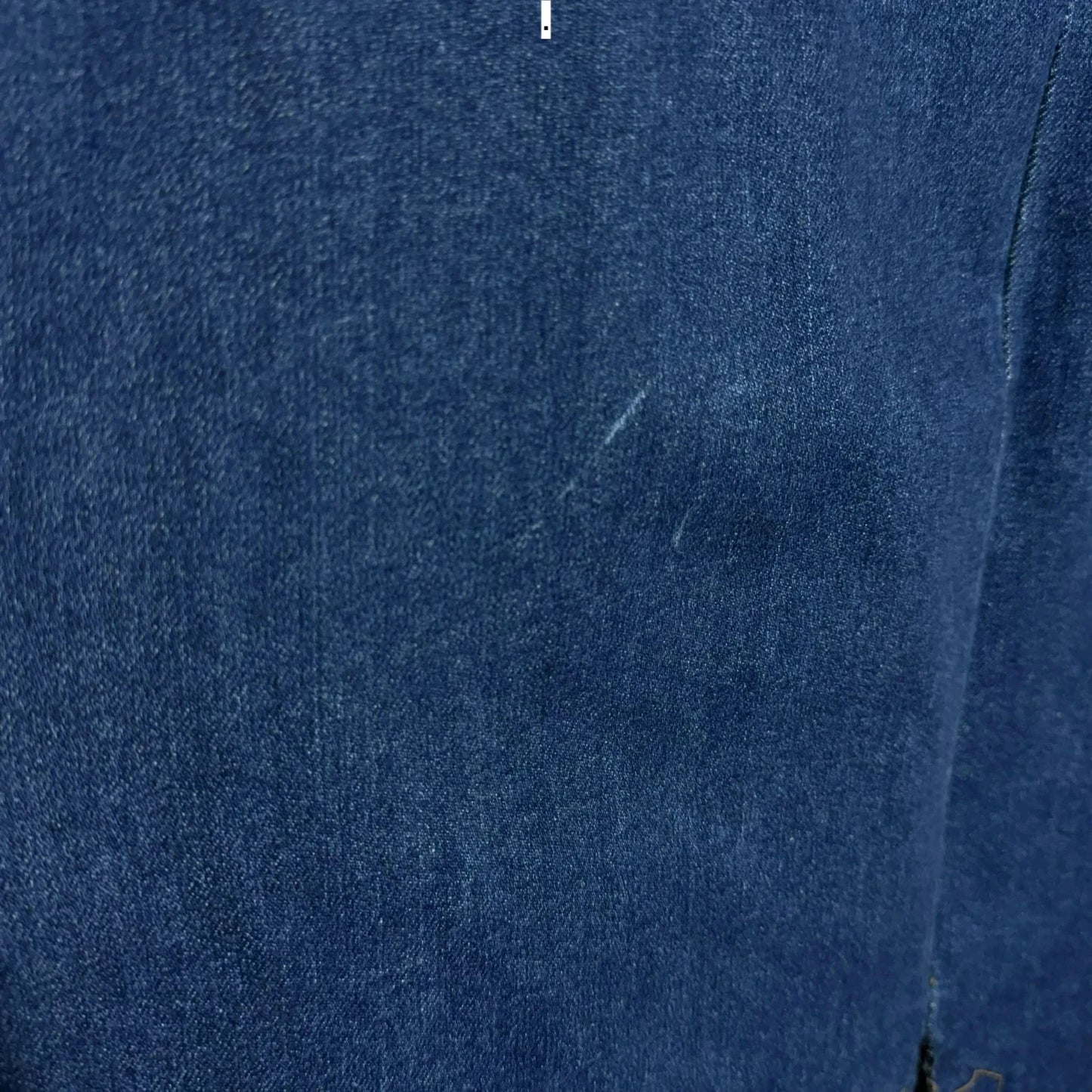 Vintage 90s Blue Long Denim Skirt - 38W