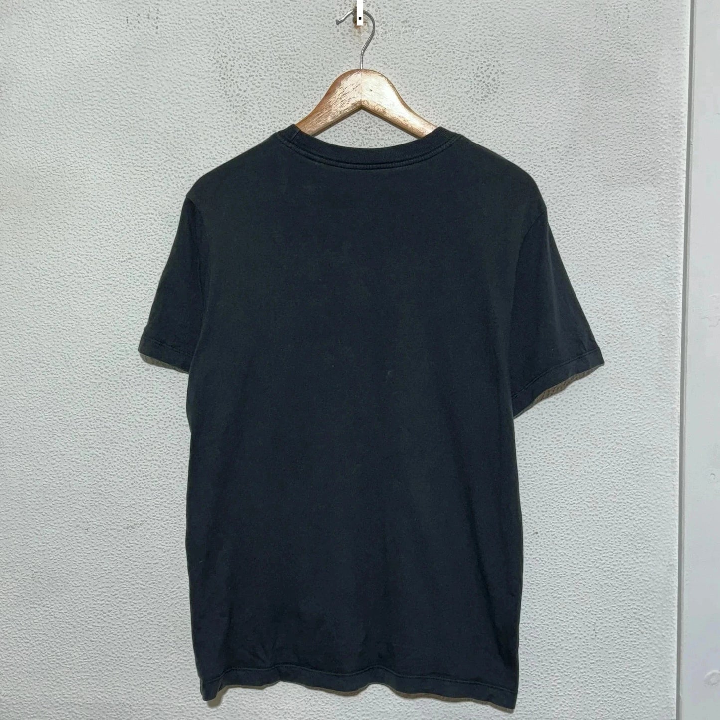 Black Nike T Shirt Centre Swoosh - XS