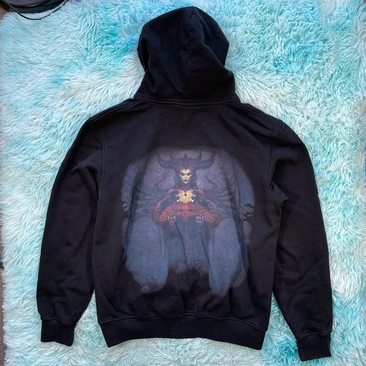 Black Han Kjobenhavn Graphic Hoodie - Medium