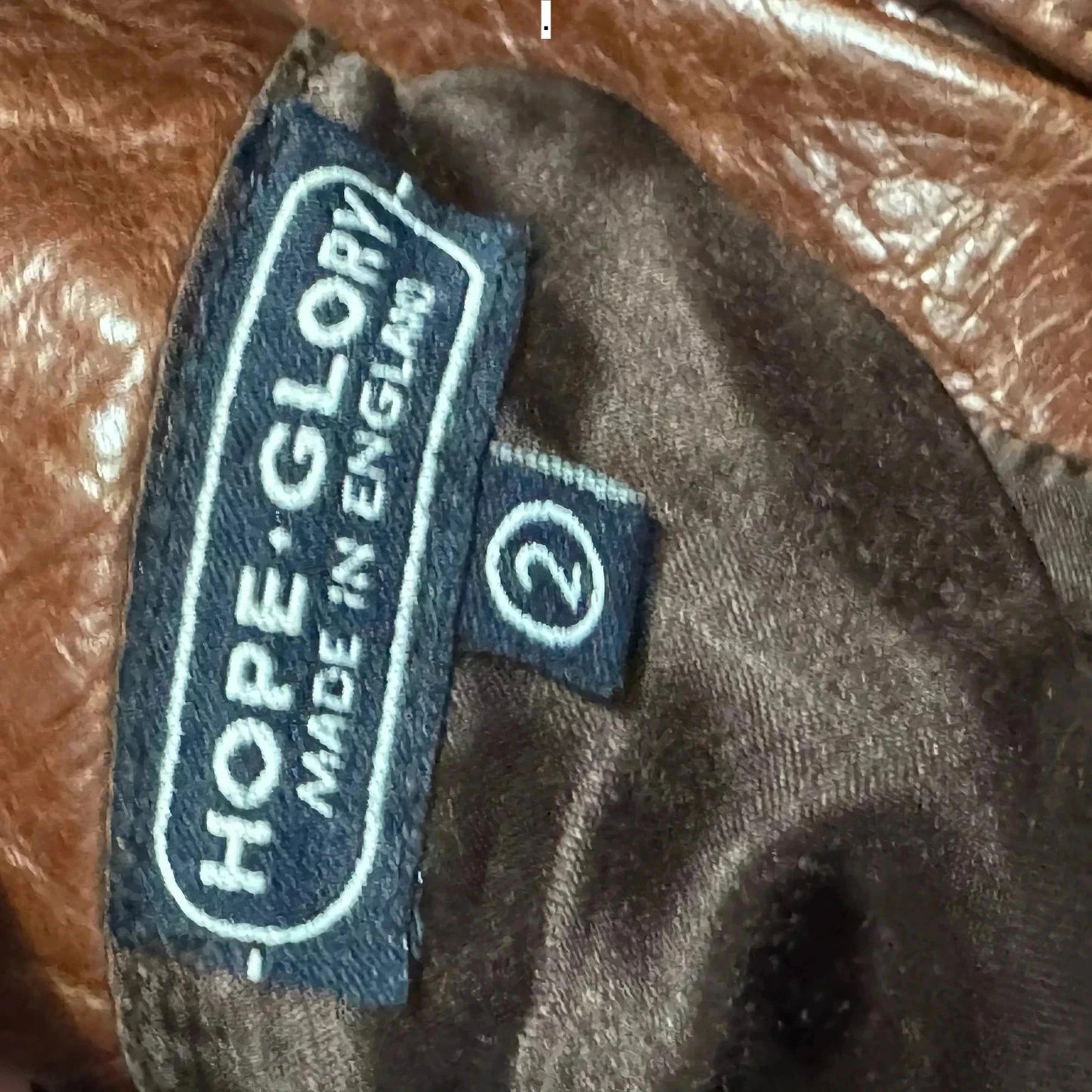Vintage 90s Brown Leather Jacket - Large