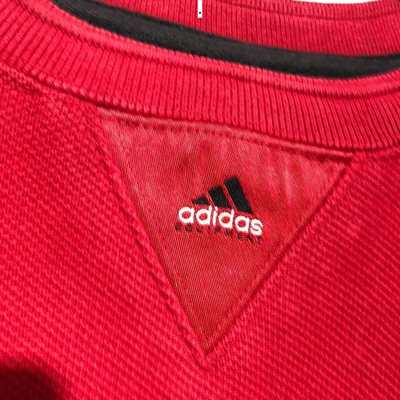 Vintage 90s Red Adidas Equipment Sweatshirt - Small