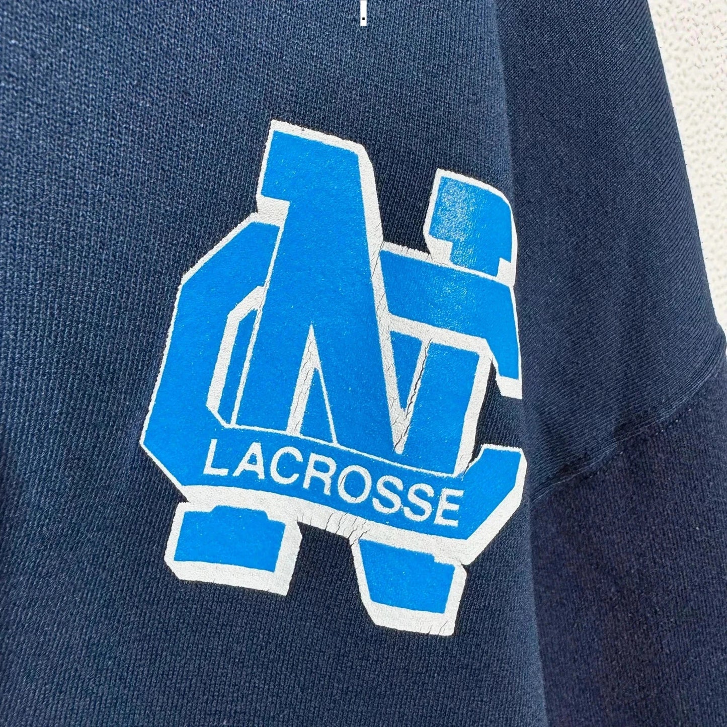 Vintage 00s Navy Carolina Lacrosse Hoodie - XXL