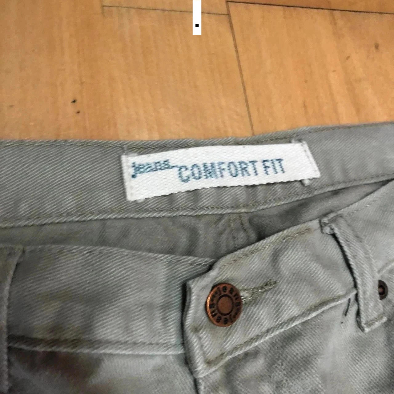 Vintage 00s Grey Baggy Trousers Pants - 36W 31L