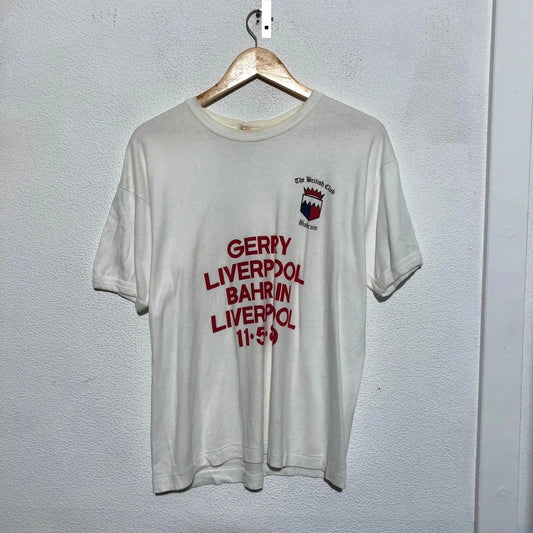 True Vintage 1989 The British Club Bahrain T Shirt - Large