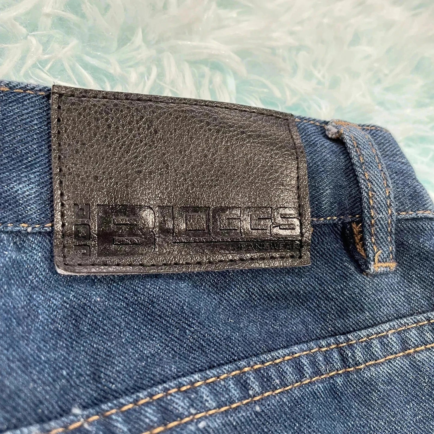 Vintage 90s Navy Joe Bloggs Baggy Jeans - 36W 32L
