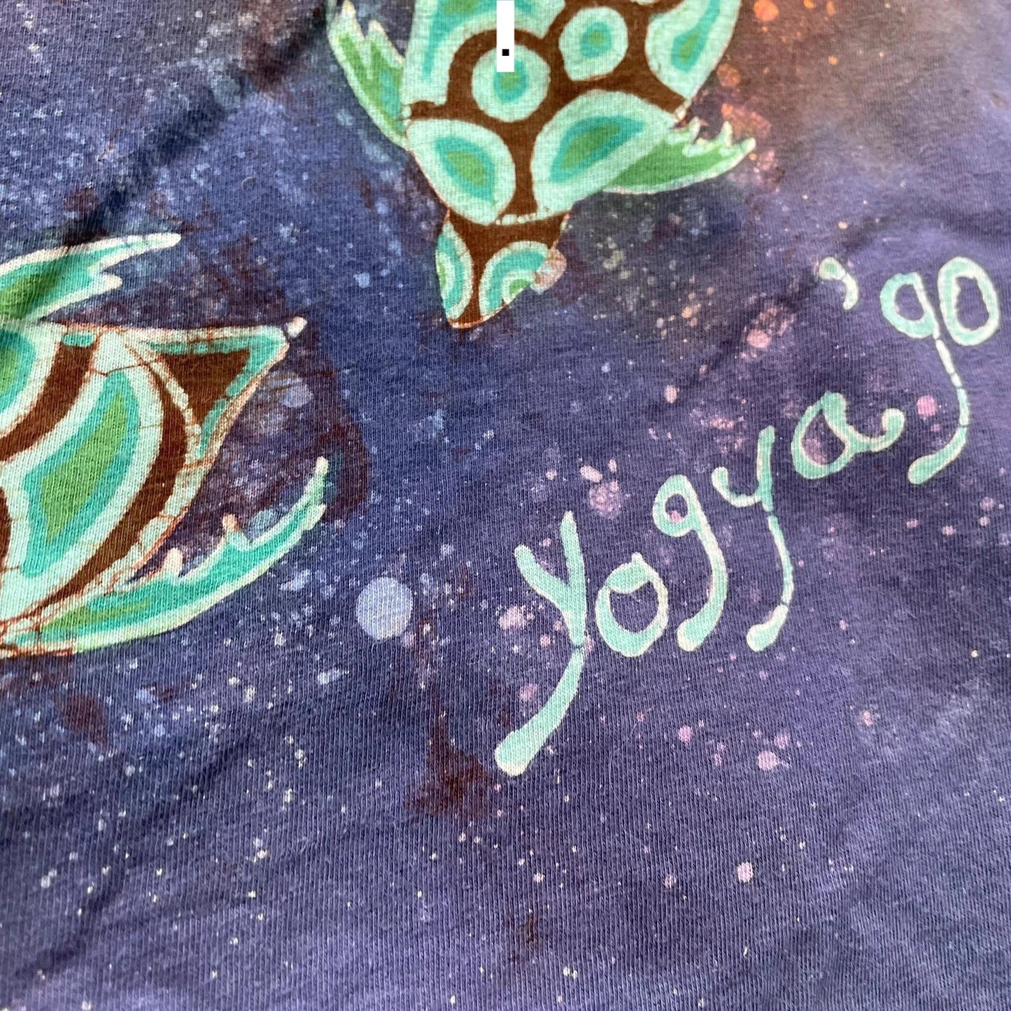 Vintage 80s Funky Turtle Graphic T Shirt - Small