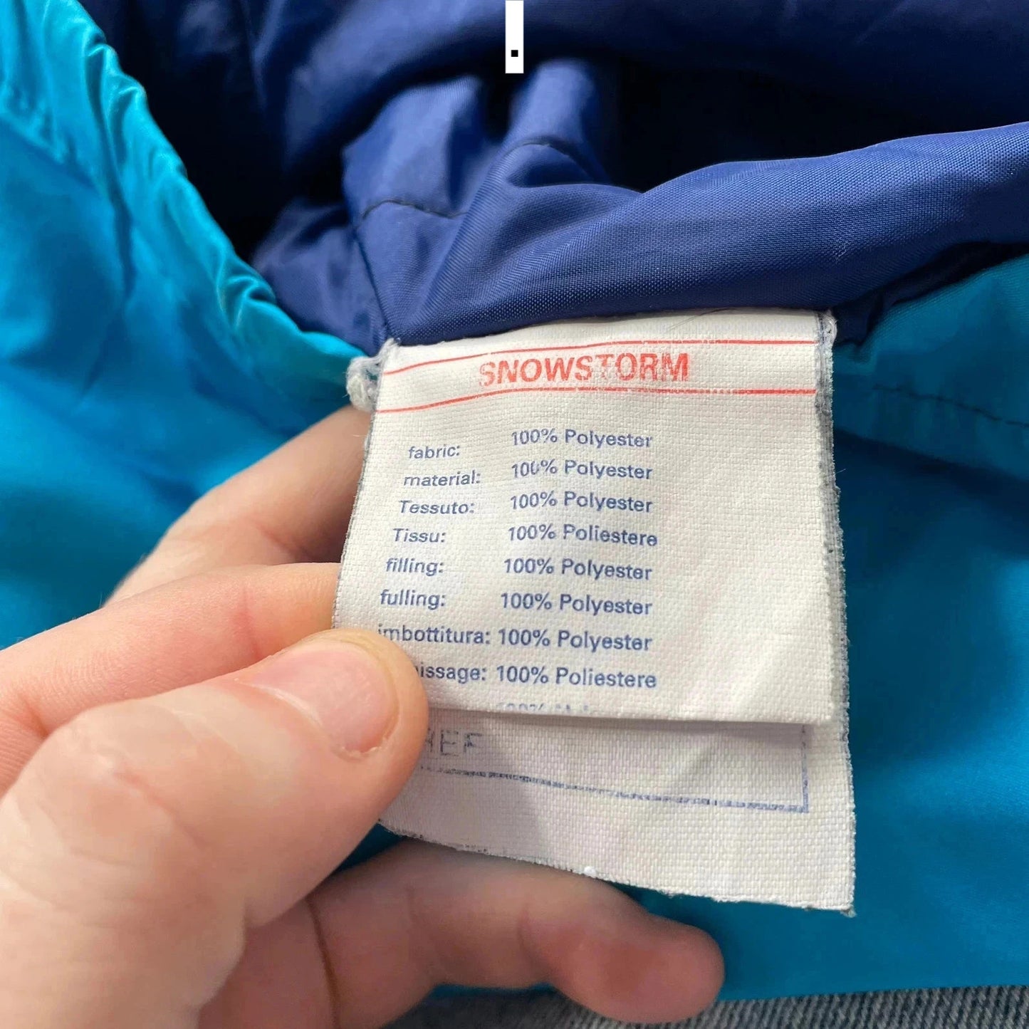Vintage 90s Blue Berghaus Coat Jacket - Large