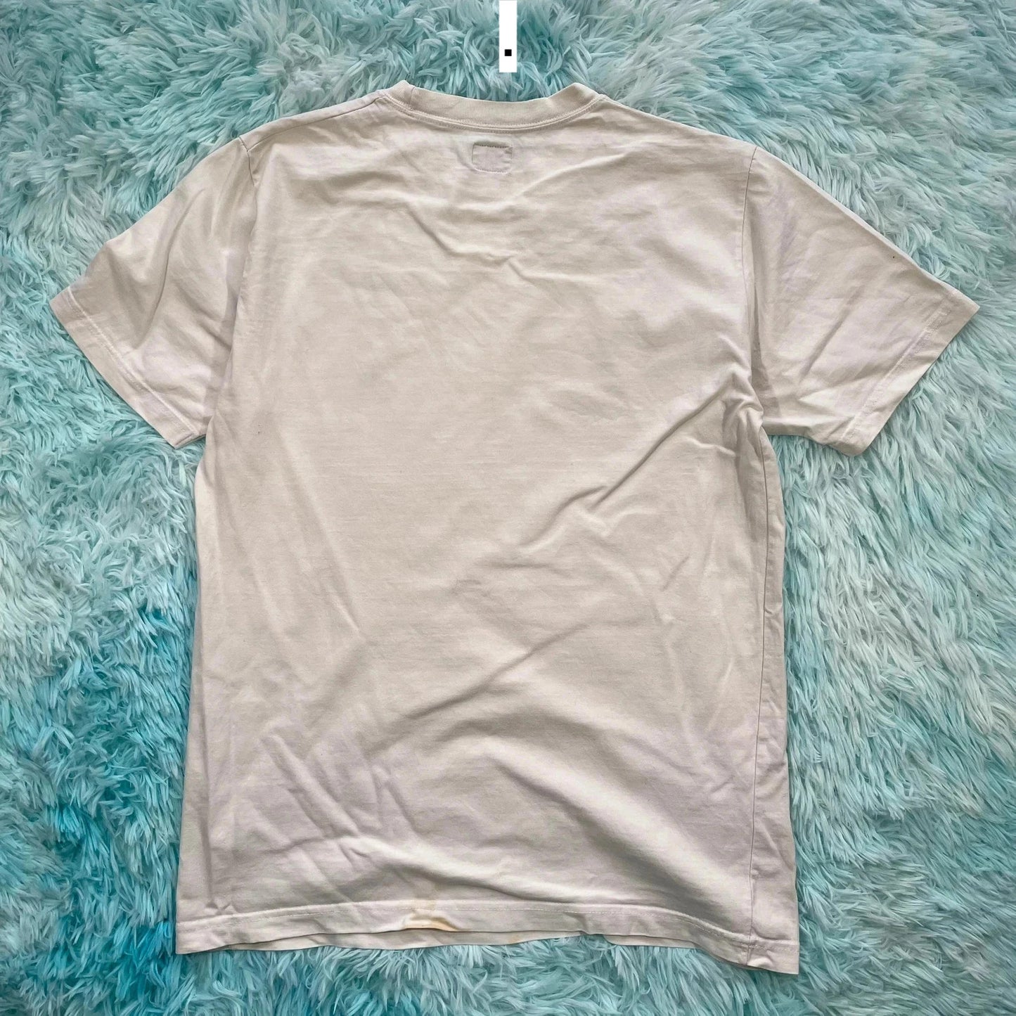 White Evisu Print T Shirt - Medium