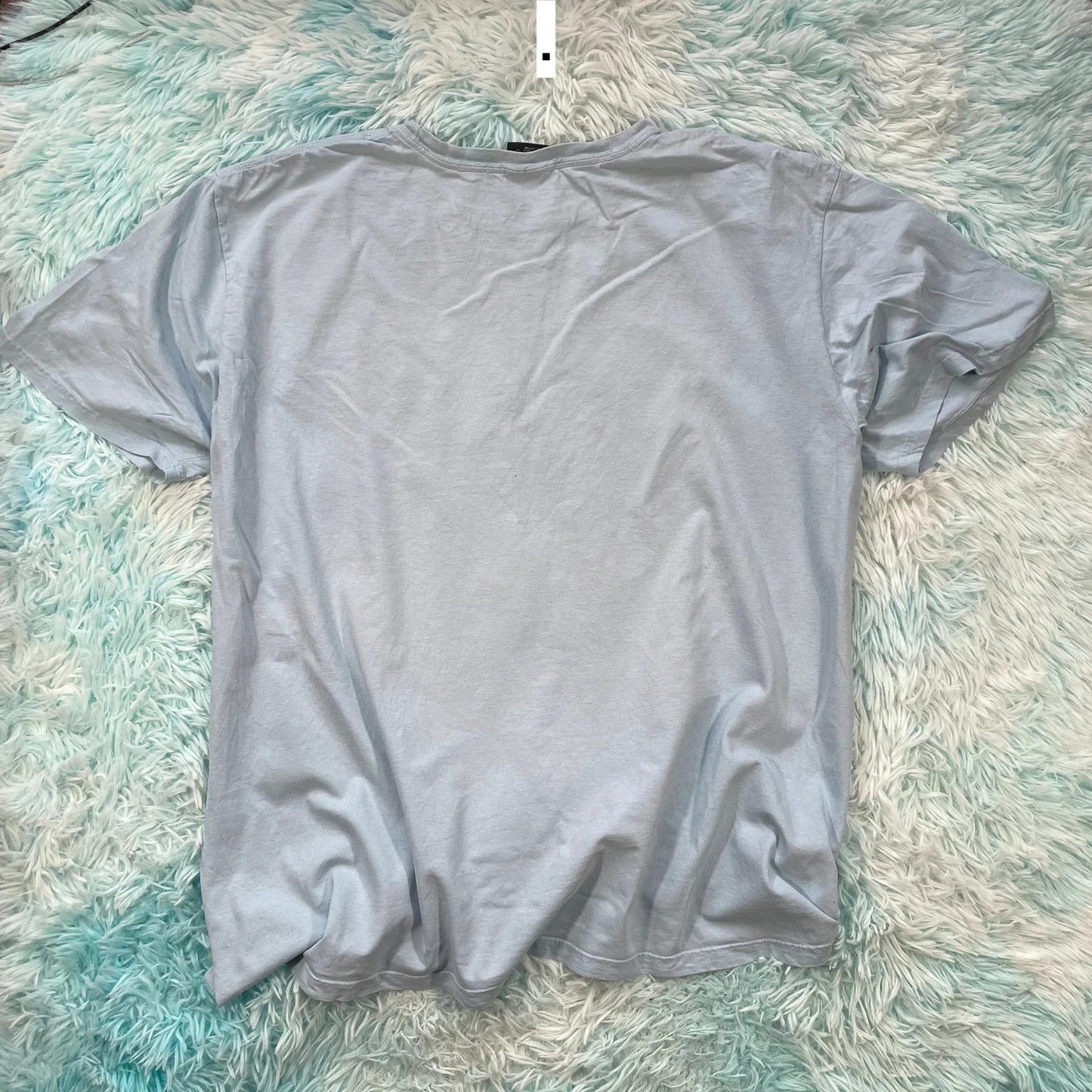 Vintage Light Blue Polo Ralph Lauren T Shirt - XXL