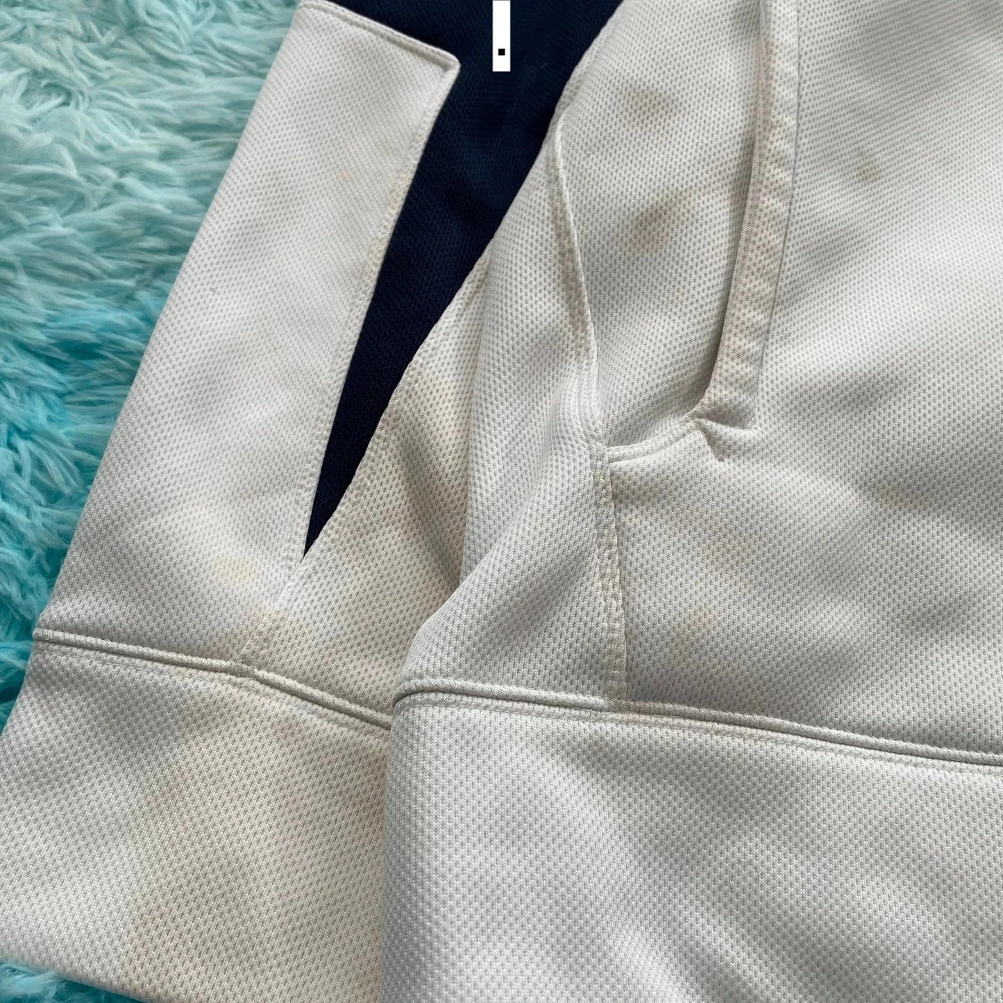 Vintage 00s White Denver Broncos Hoodie Spellout - Medium