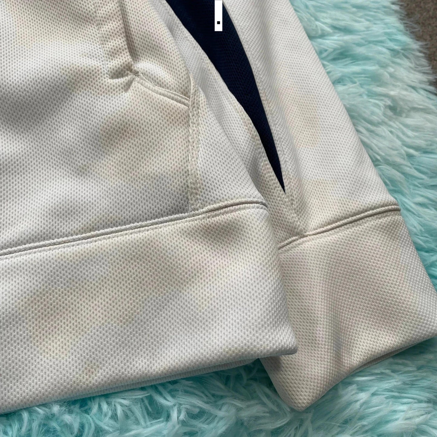 Vintage 00s White Denver Broncos Hoodie Spellout - Medium