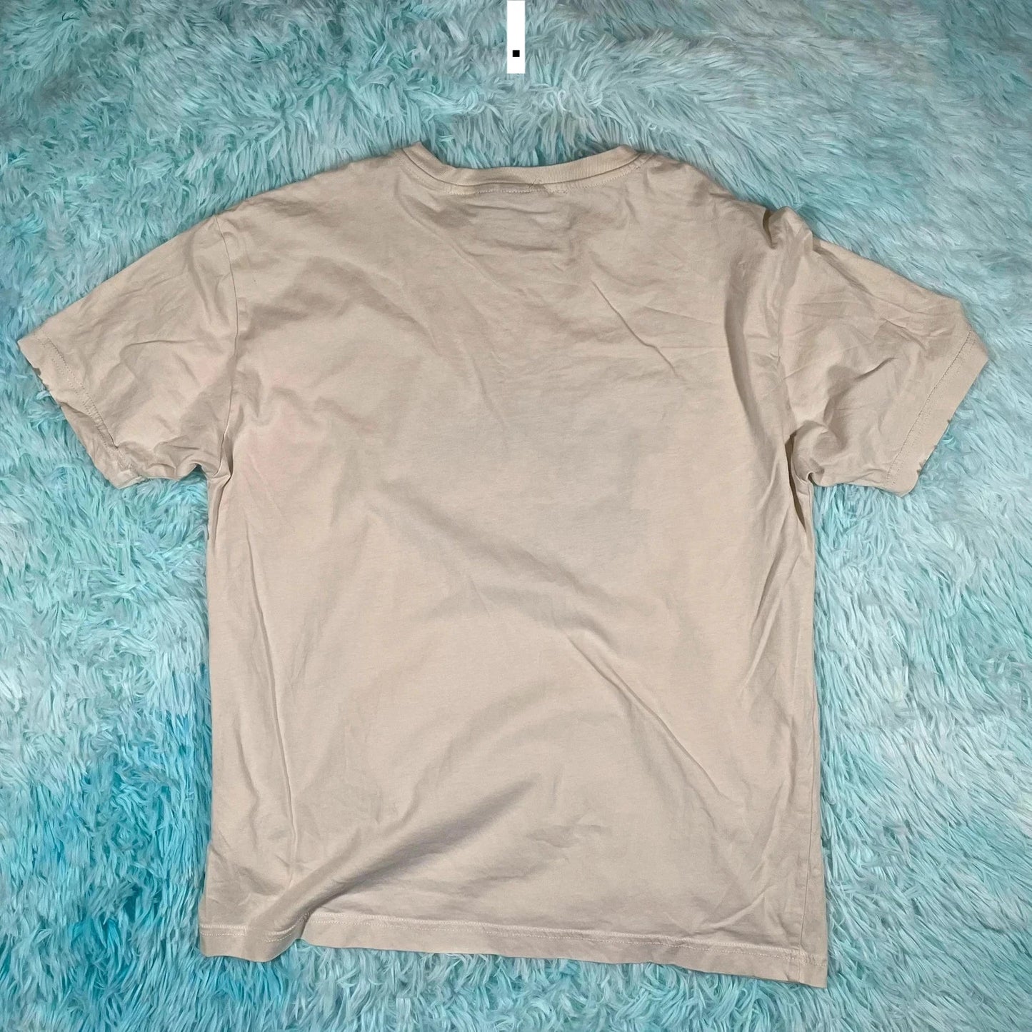 Beige Napapijri Graphic T Shirt - Medium