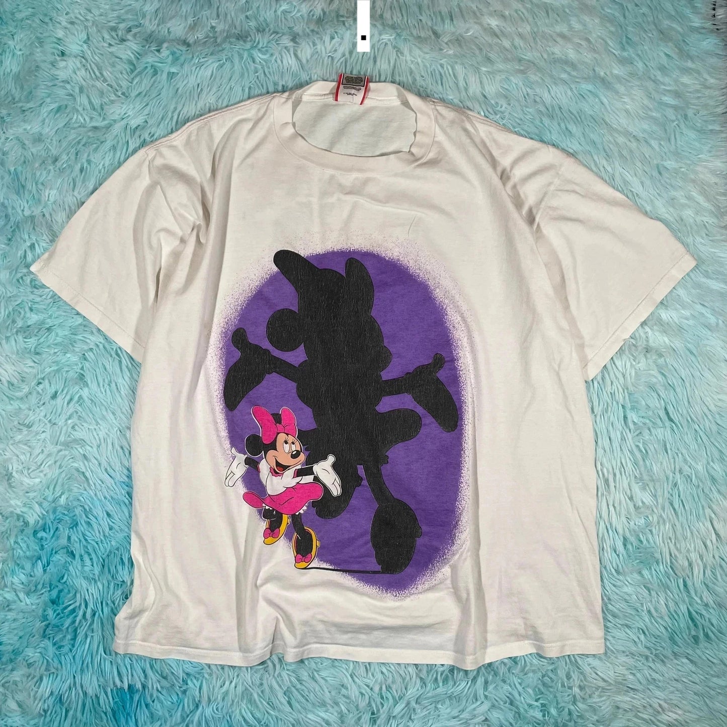 Vintage 90s White Disney Graphic T Shirt Minnie Mouse - XL