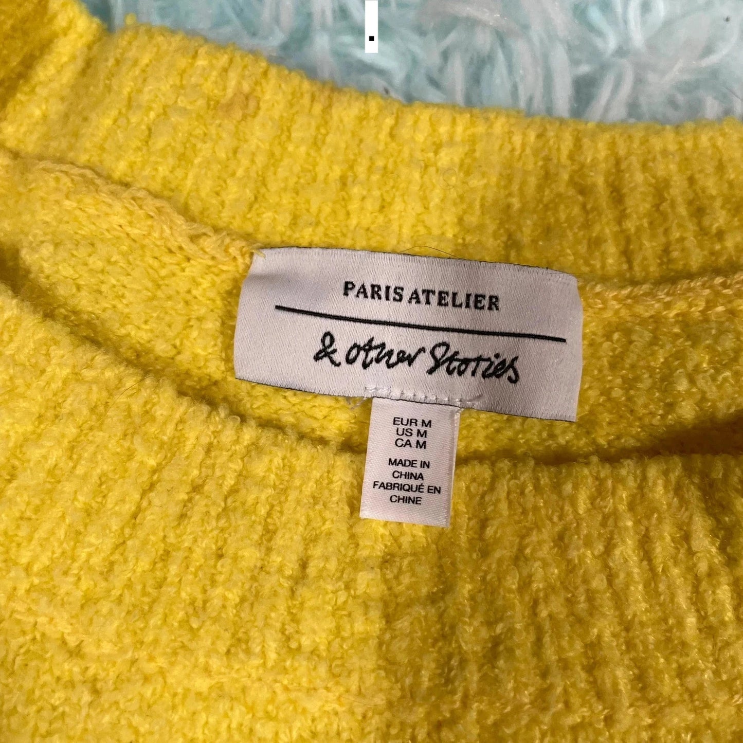 Yellow Paris Atelier Knitted Jumper - Medium