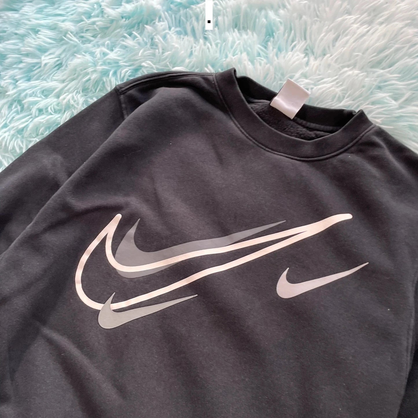 Black Nike Sweatshirt Logo - Small