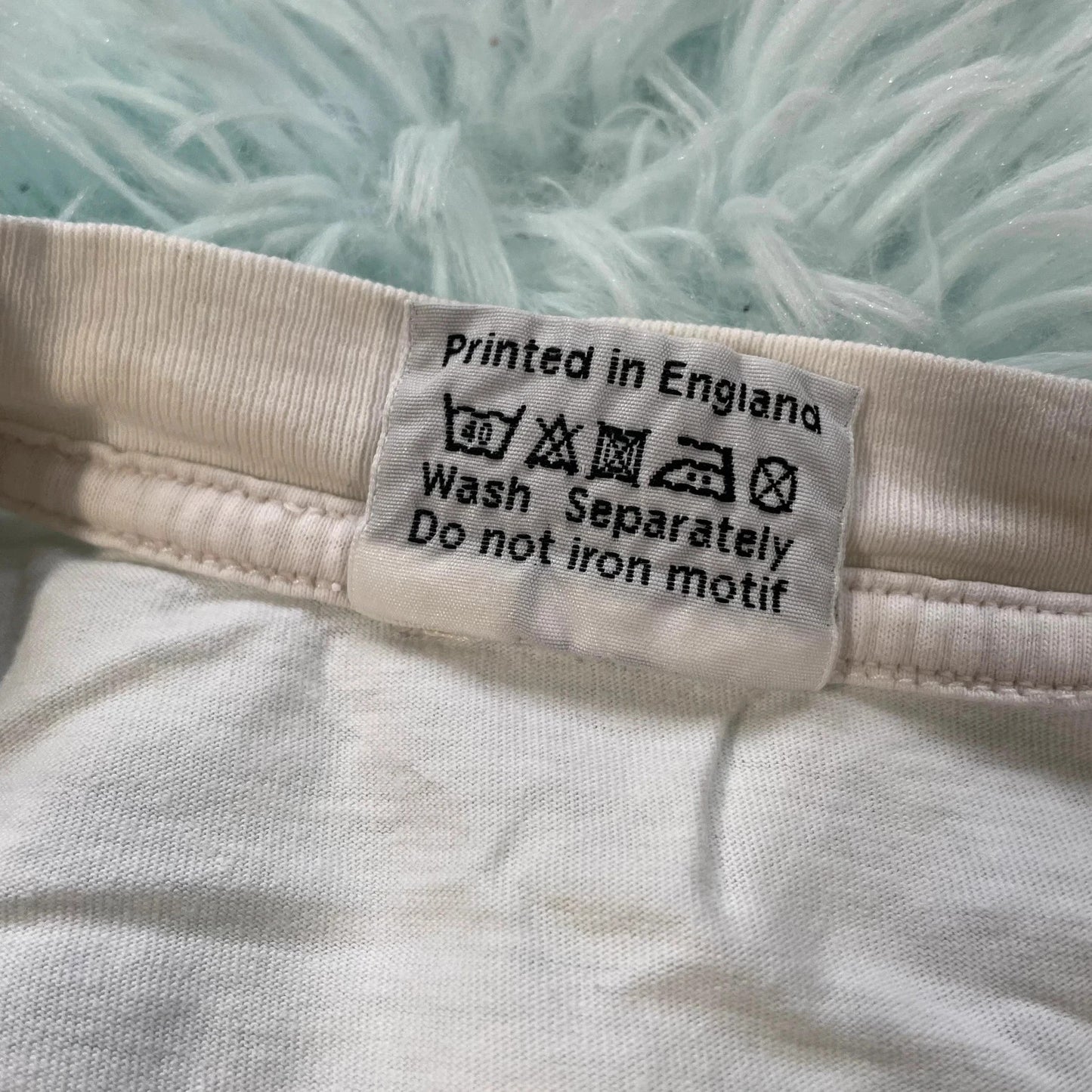 Vintage 90s White Oscar Wilde T Shirt - XL