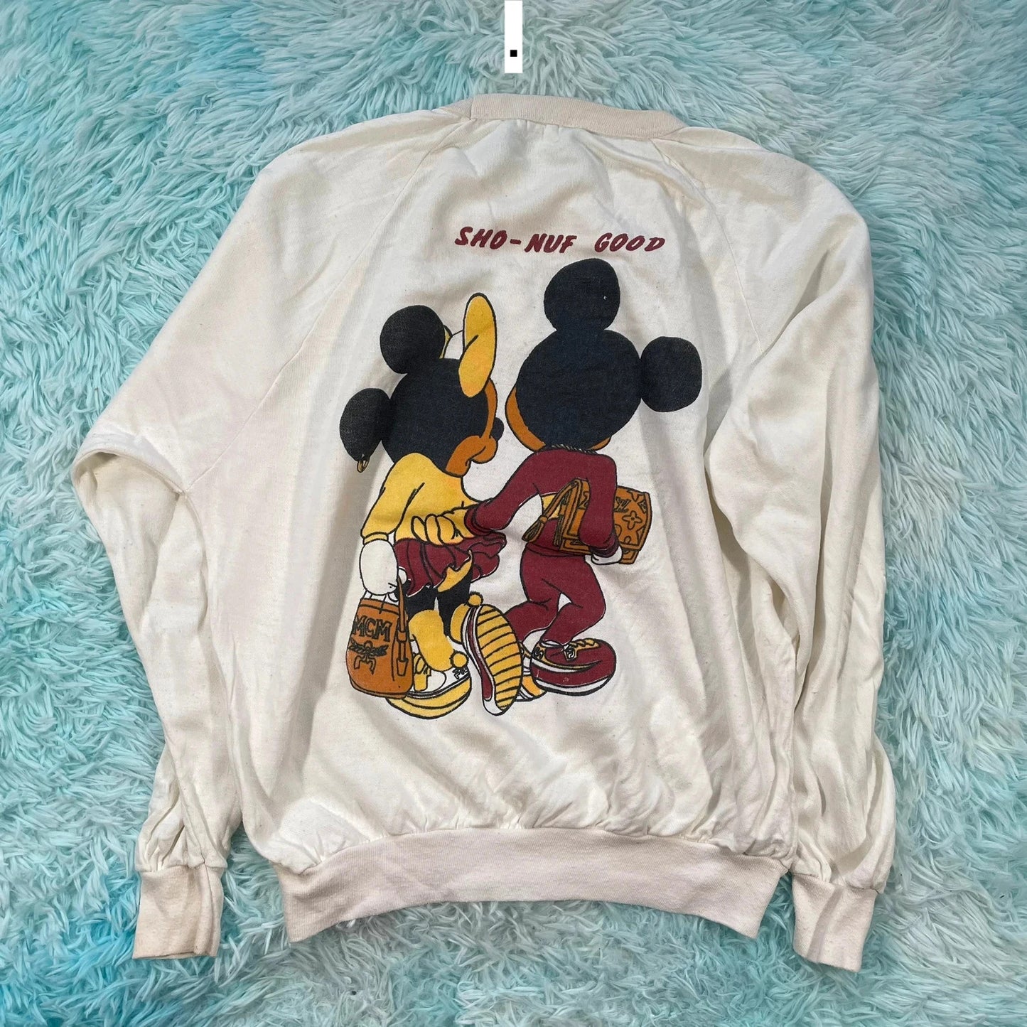 Vintage 80s Mickey Mouse Parody Sweatshirt- Small