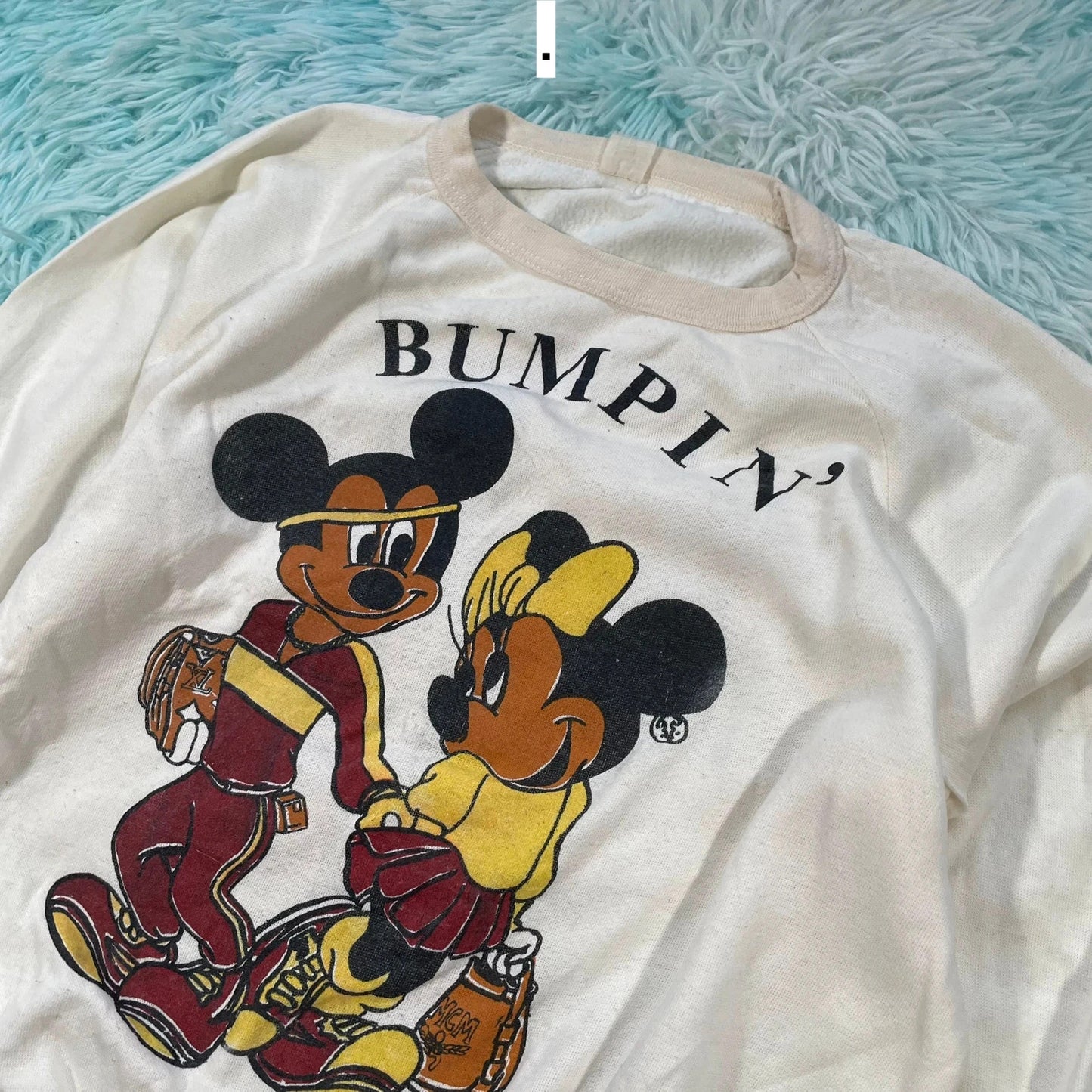 Vintage 80s Mickey Mouse Parody Sweatshirt- Small