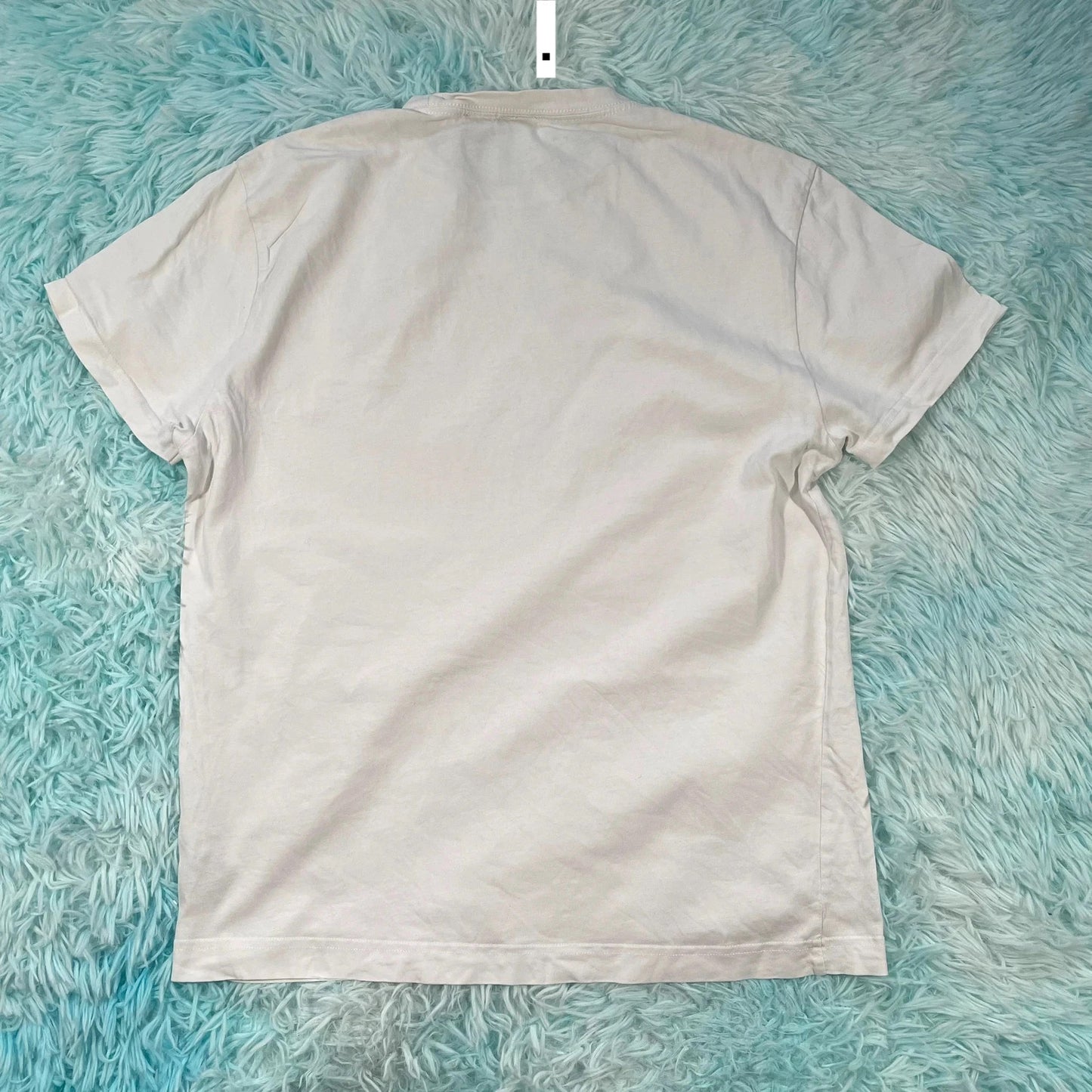 Vintage 00s White Polo Jeans Ralph Lauren T Shirt - Medium