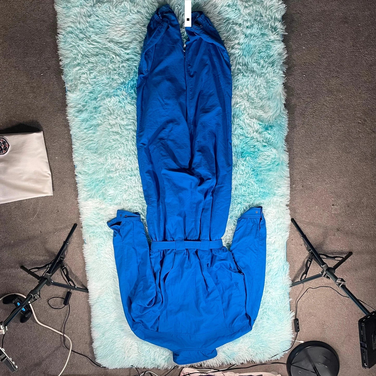 Vintage 90s Blue Adidas Full Ski Suit - Medium