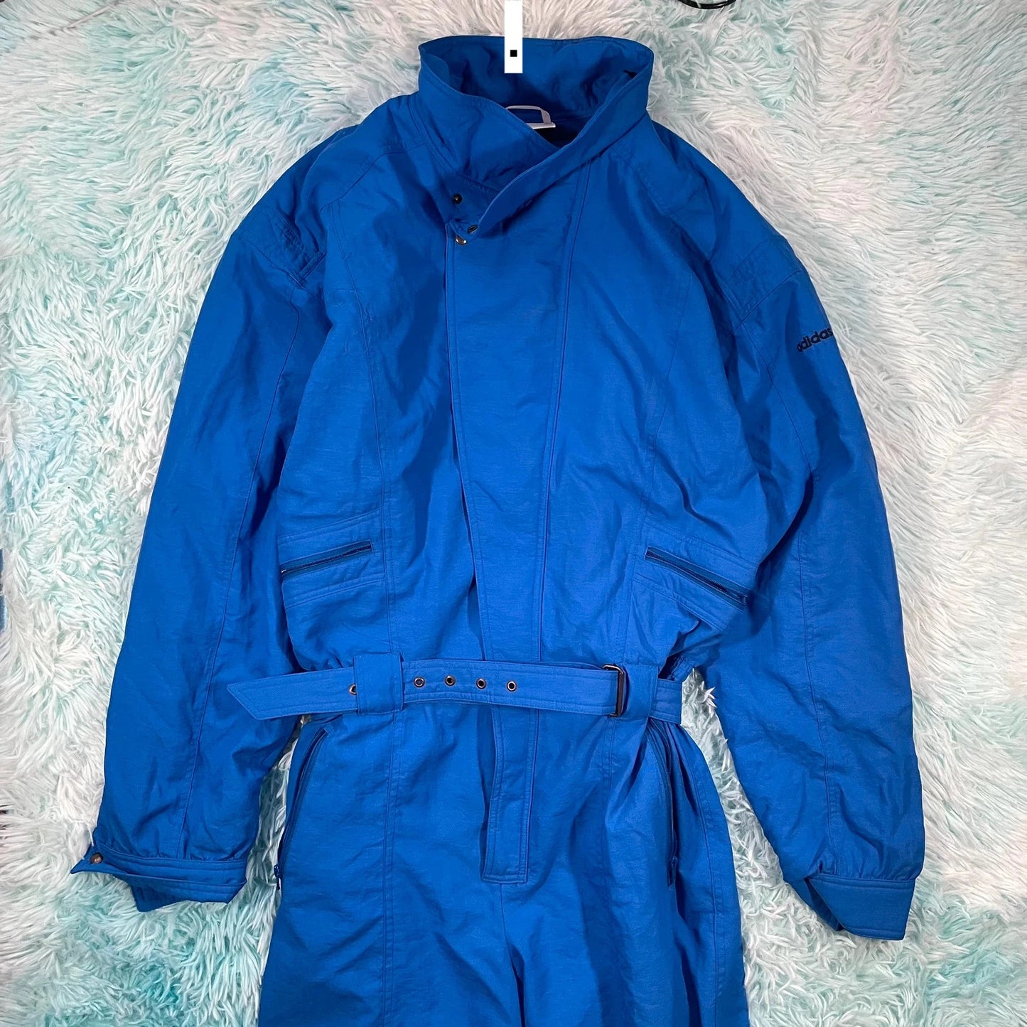 Vintage 90s Blue Adidas Full Ski Suit - Medium