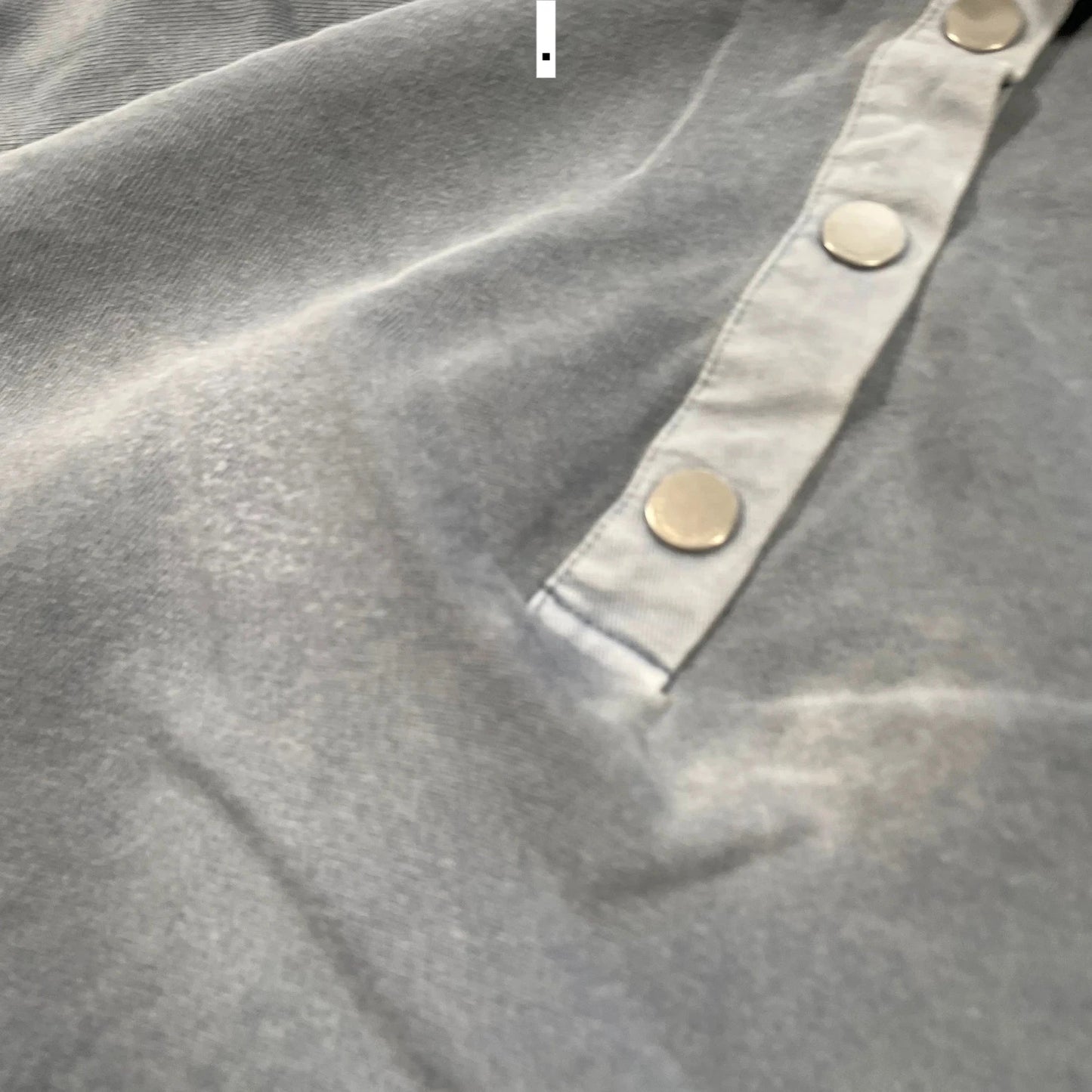 Grey Calvin Klein Cropped Sweatshirt - Large
